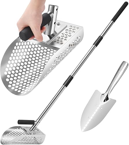 GADFISH Stainless Sand Scoop with Pole